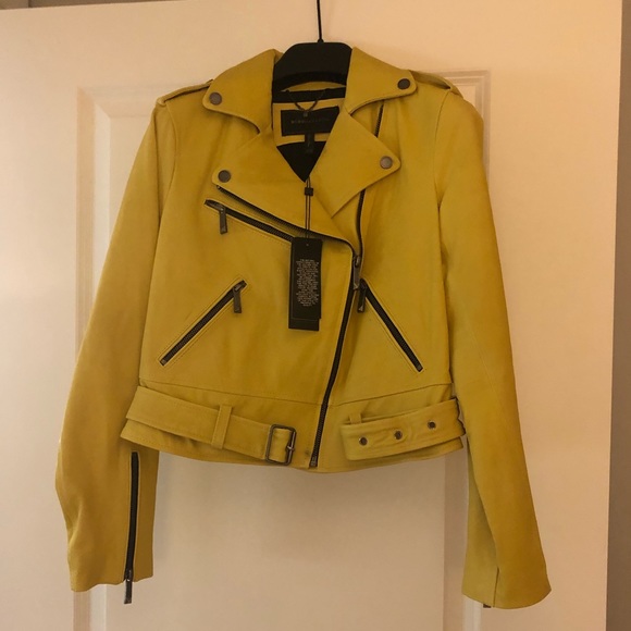 BCBGMAXAZRIA Mila leather moto jacket - Picture 6 of 8